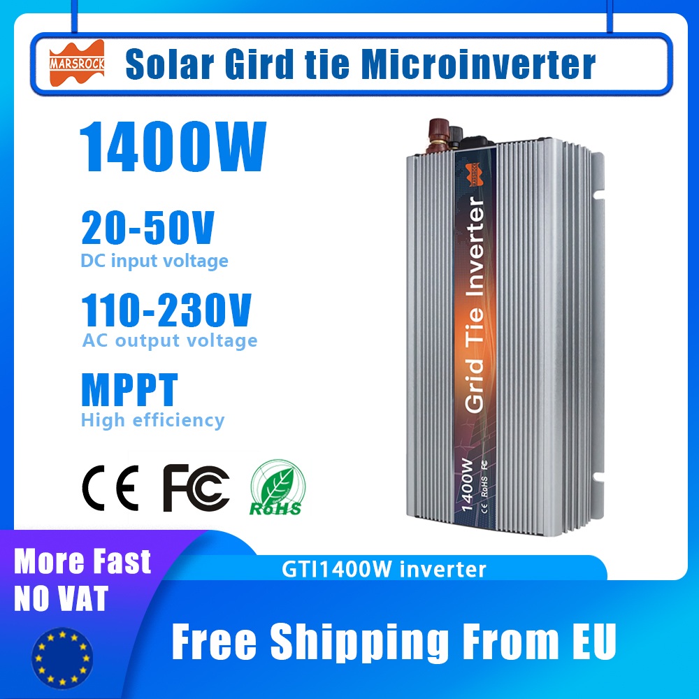 Micro Inverter 1400W Solar Grid Tie - 1400W Güneş Enerjisi MPPT Mikro İnvertör