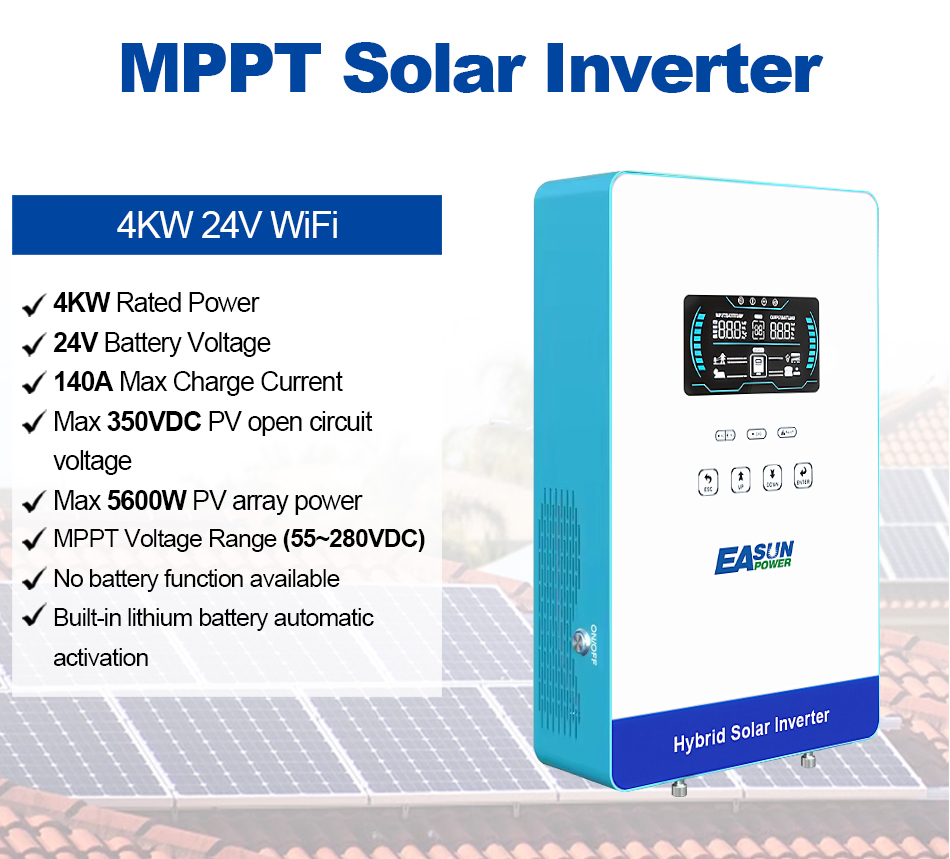 EASUN POWER 4KW İnvertör 110V  - Grid Tie Inverter Limiter 2000W incelemesi ve fiyatı