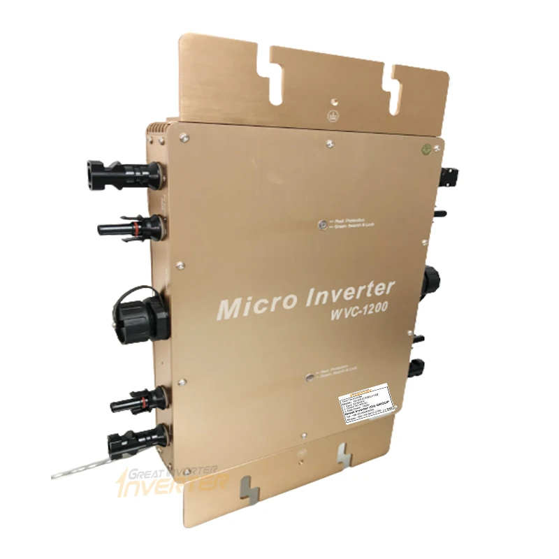 1200W 1400W Güneş Şebeke Bağla - Micro Inverter 1400W Solar Grid Tie incelemesi ve fiyatı