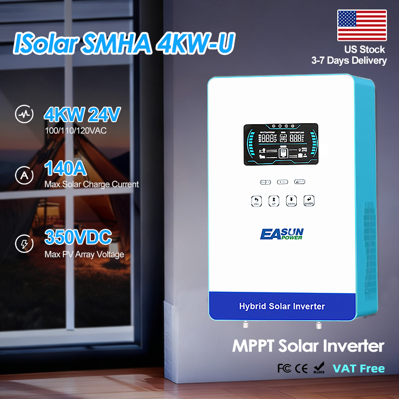EASUN POWER 4000W 120V Şebeke  - Grid Tie Inverter Limiter 2000W incelemesi ve fiyatı
