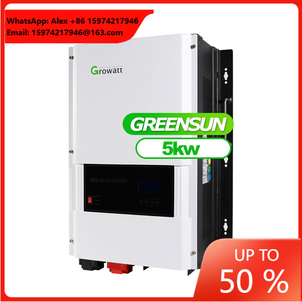 Growatt Hibrit İnverter Şebeke - Off Grid Solar Inverter 48V 6000W incelemesi ve fiyatı