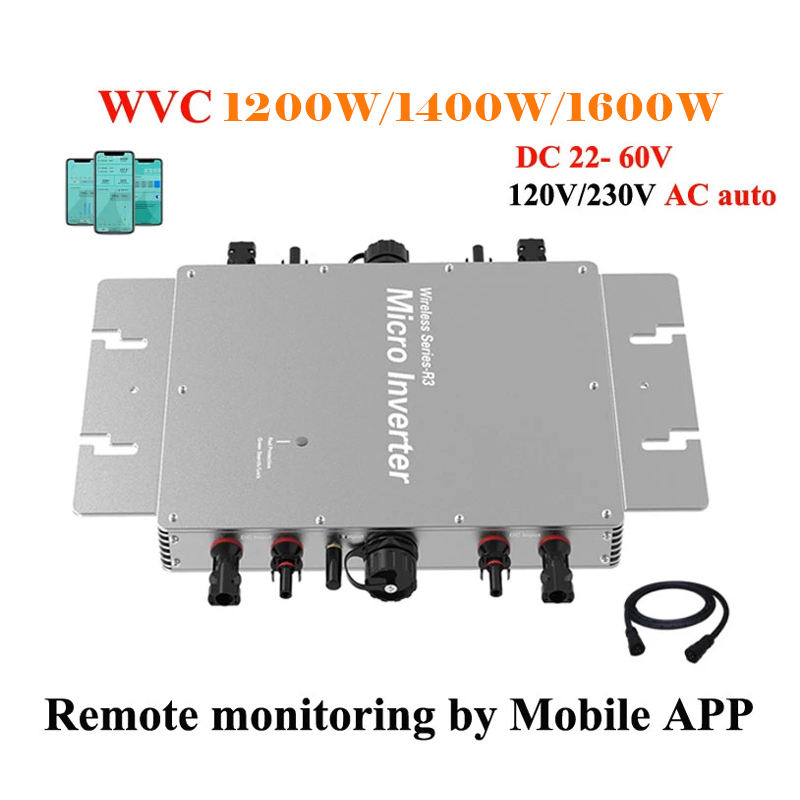 Mikro İnvertör 1200W 1400W 160 - Micro Inverter 1400W Solar Grid Tie incelemesi ve fiyatı